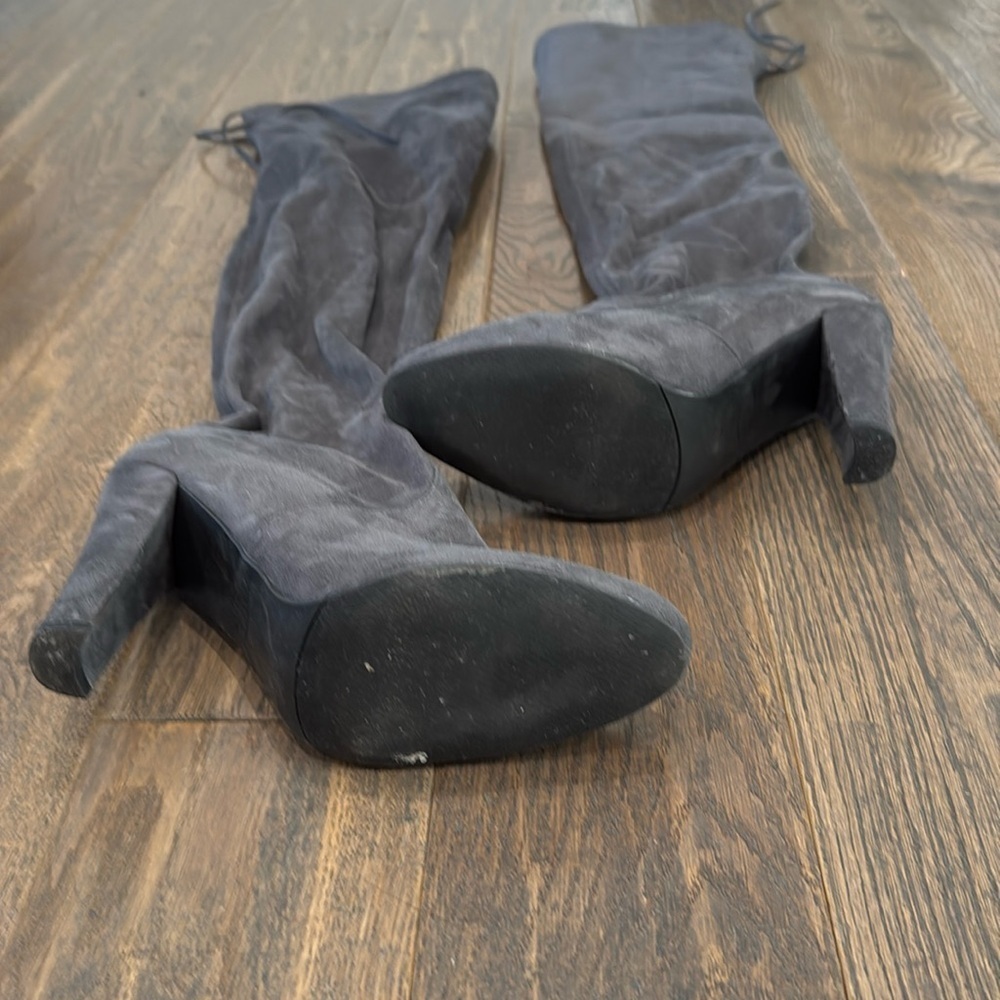 GRAY Steve Madden Gorgeous Boots size 9​​​​ - Picture 4 of 6